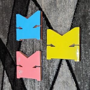 3-140 SHEETS LETTER ALPHABET "K" MUITI-COLOR NOTEPADS BY COLORBOK BUNDLE